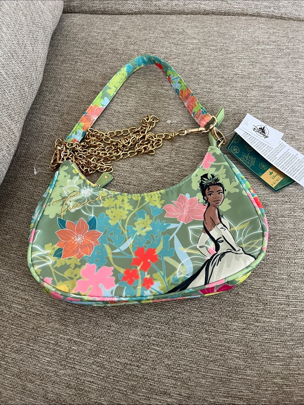 Disney’s princess and the frog Tiana purse